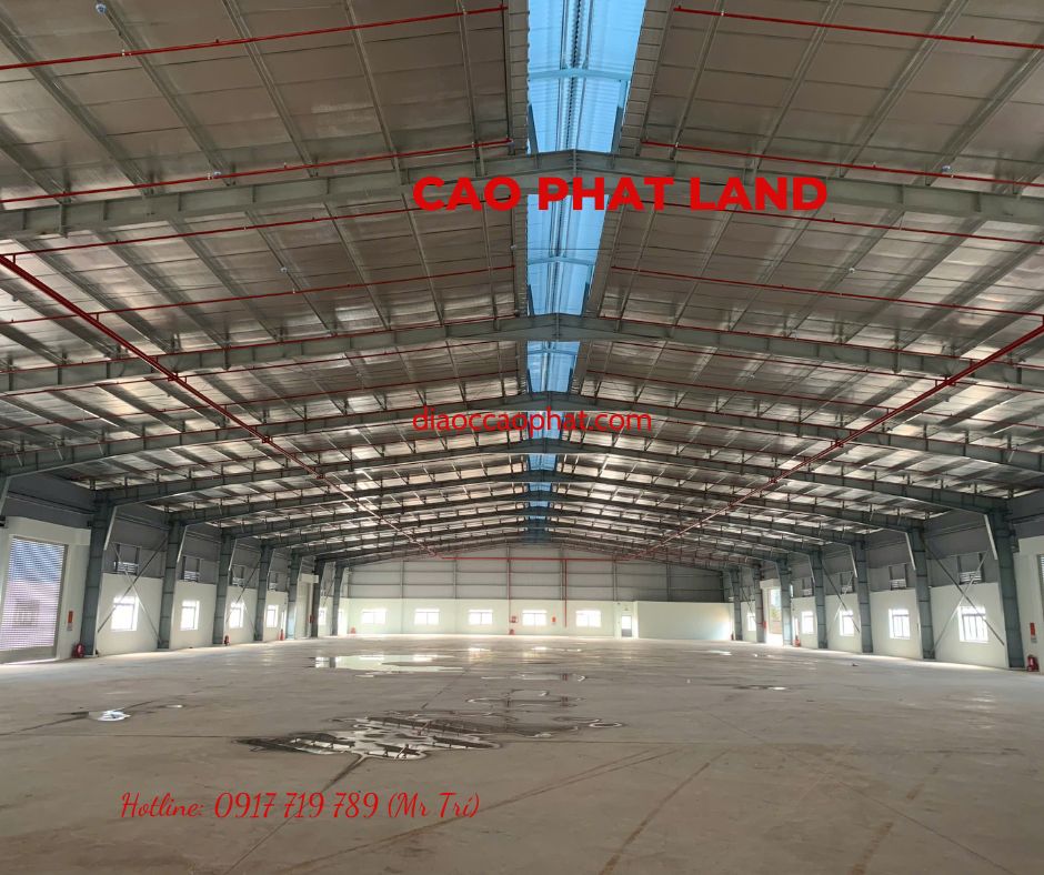 Cho thuê nhà xưởng trong khu công nghiệp Long Khánh, Đồng Nai