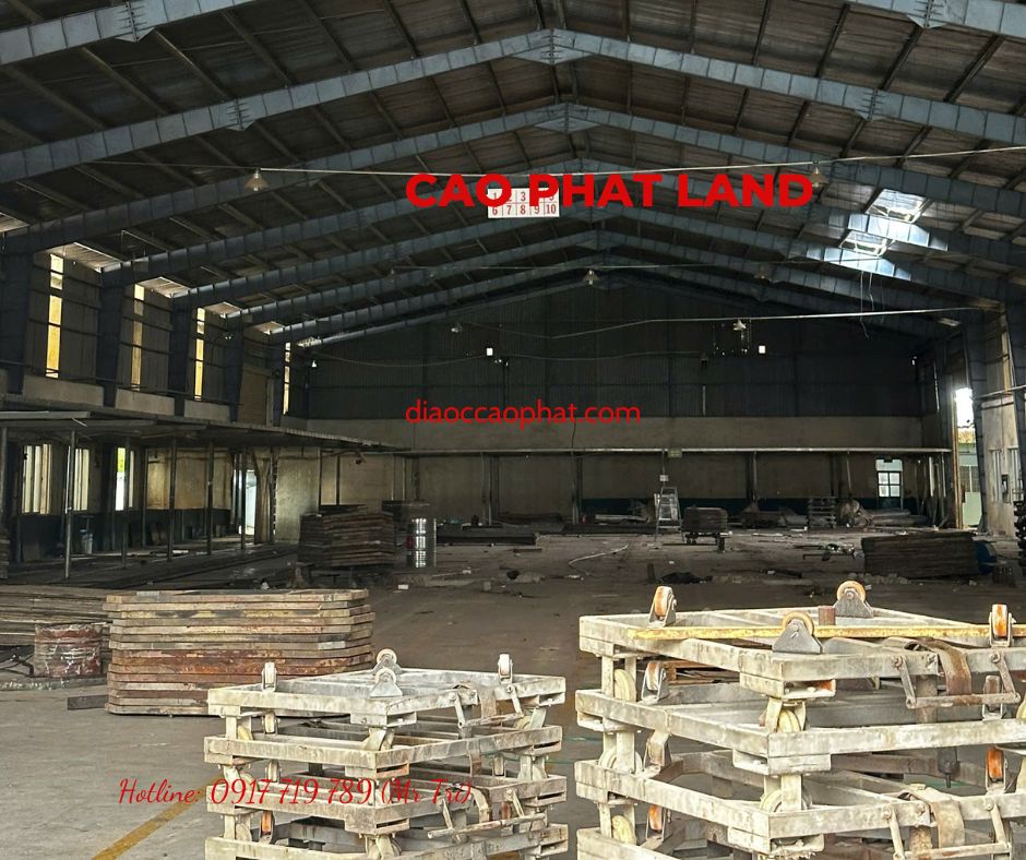Bán nhà xưởng Bến Cát, Bình Dương