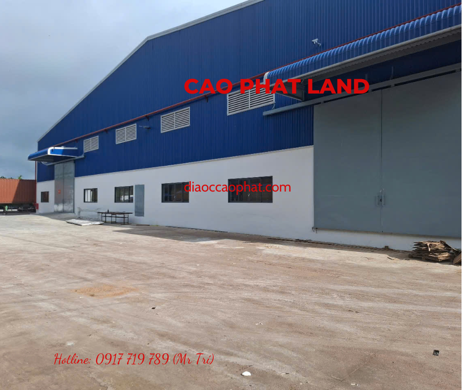 Cho thuê nhà xưởng Dầu Tiếng, Bình Dương