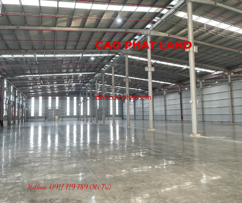 Cho thuê nhà xưởng trong khu công nghiệp Long An