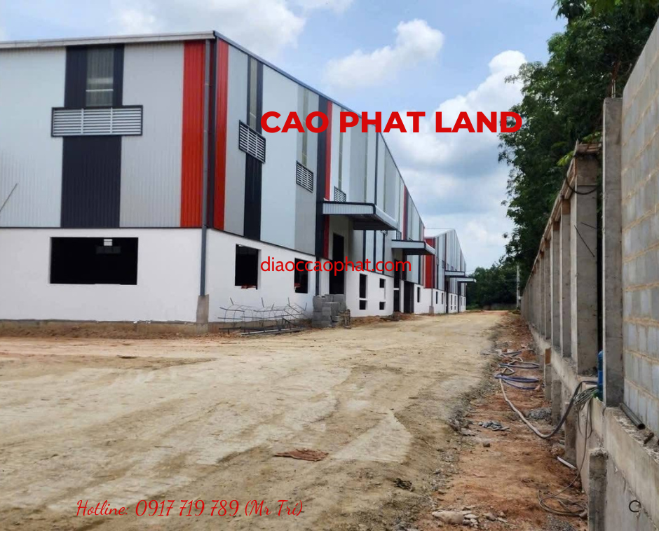 Cho thuê nhà xưởng Bàu Bàng, Bình Dương