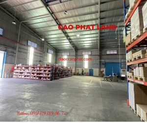 Cho thuê nhà xưởng trong khu công nghiệp Tân Kim, Long An