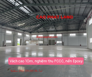 Cho thuê nhà xưởng Bàu Bàng, Bình Dương