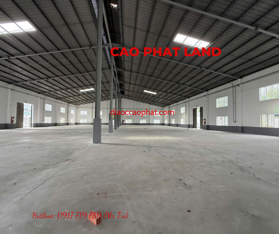 Cho thuê nhà xưởng trong khu công nghiệp Thủ Dầu Một, Bình Dương